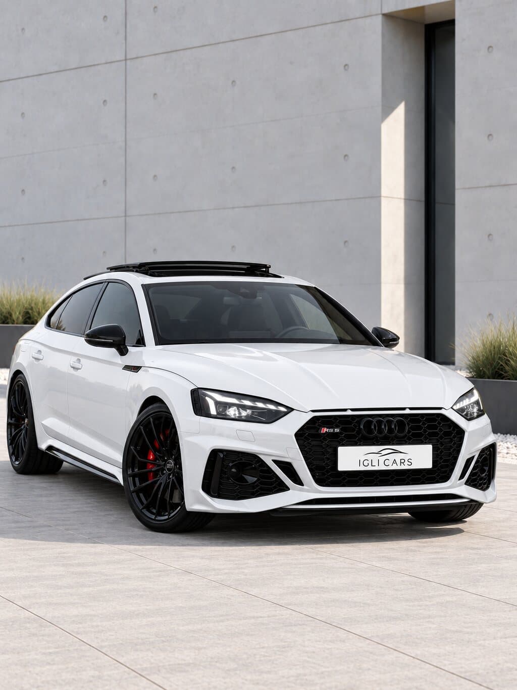 Audi RS5 Wit